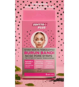 Siyah Nokta Temizleyici Burun Bandı (×6 Adet)