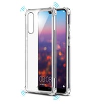 Huawei P20 Lite Uyumlu Kılıf Zore Nitro Anti Shock Silikon (Renksiz)