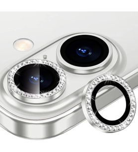 Joyroom İphone 16/16 Plus ile Uyumlu Taşlı Kamera Premium Lens Koruyucu