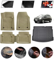 Nissan Qashqai 2006-2013 5 Koltuk Uyumlu Paspas Araca Özel Bagaj Havuzu MBS Bej
