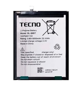 Tecno Pova 4 Uyumlu Pil Sıfır - Servis