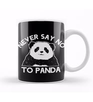 Never Say No To Panda Bear Cute Awesome China Joke Birthday Fashion Gift Awesome Kupa Bardak Porselen