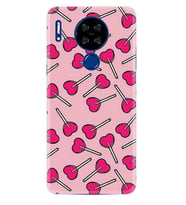 Reeder P13 Blue Max Lite Kılıf Desenli Silikon Heart Lollipop