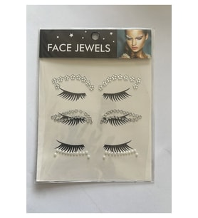Face Gems Yüz Süsleme Taşı Vücut Kristali Model 24