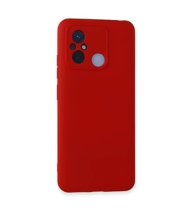 Xiaomi Redmi 12c Kılıf Nano İçi Kadife Silikon - Kırmızı