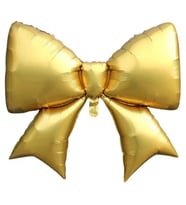 Gold Kurdele Şekilli Folyo Balon 1 Adet