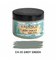 Cadence Very Chalky Home Decor Mobilya Boyası 150 ml. CH-32 GRİ YEŞİL 