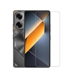 Tecno Pova 6 Uyumlu Şeffaf Temperli Cam Ekran Koruyucu