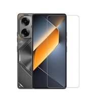 Tecno Pova 6 Uyumlu Şeffaf Temperli Cam Ekran Koruyucu