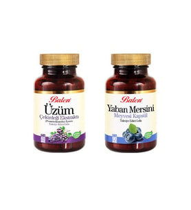 Balen Üzüm Çekirdeği Ekstraktı+Yaban Mersini Ekstraktı