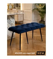 43x100 cm Puf&Bench Yatak Önü Oturma Odası