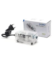 Sobo AQ-009 Şeffaf Kasa Tek Çıkışlı Akvaryum Hava Motoru 2W (3 L/dk)