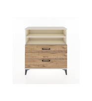 Arges Şifonyer 2 Raflı 2 Çekmeceli 88x30x96 Aytaşı-Çam