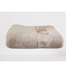 NİVEMESHOME BEJ BAMBU BANYO HAVLUSU NURPAK