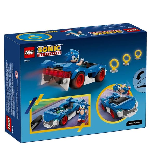 LEGO Sonic the Hedgehog Sonic: Şimşek Araba 77117