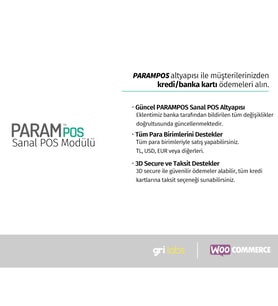 WooCommerce / Wordpress - ParamPos Sanal POS Modülü