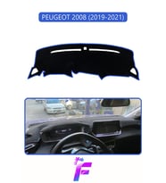 PEUGEOT 2008 (2019-2021) Uyumlu Torpido Örtüsü Yansıma Önleyici Tam Koruma Kolay Montaj J5