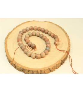 Jasper Taşı YARIM Dizi 9-10mm Aralığı (25895) (18cm uzunluğundadır)