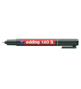 Edding Asetat Kalemi Permanent S Seri 0.3 MM Siyah 140 S