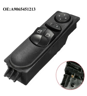 Mercedes Sprinter Cam Anahtarı Düğmesi Çiftli 2006-2014 N11.321