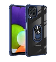 Samsung Galaxy M22 Uyumlu Kılıf Zore Mola Kapak (Lacivert)