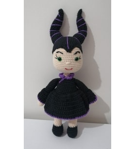 Malefiz Bebek Amigurumi Organik Oyuncak