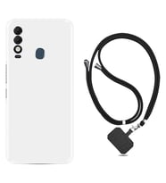Tecno Spark 8T Kılıf Resimli Boyun Askılı İpli Desenli Silikon Night Moon 1133