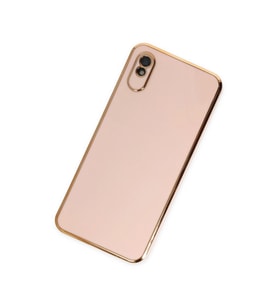 Xiaomi Redmi 9a Kılıf Volet Silikon - Pembe