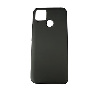 Realme C15 ile Uyumlu Cappy Silikon Kılıf Siyah
