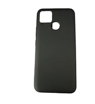 Realme C15 ile Uyumlu Cappy Silikon Kılıf Siyah