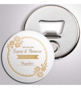 Temalı Nişan Magnet Açacak
