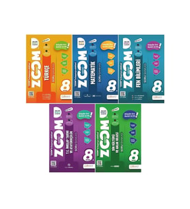 Günay Yayınları Günay Yayınları 8. Sınıf Lgs Zoom Soru Bankası Set5li (Çok Renkli)