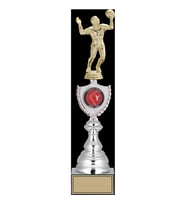ODAK KUPA - Figürlü Kupalar - Voleybol Erkek Figürlü Kupalar FG-035 B - 41 cm