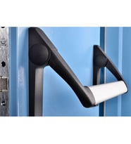 Gömme kilitli panik bar KOMPLE set 600G-PL panik bar + 66M dış kol + Dorma kaba iç kilit + yarım barel