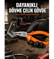 Uzun Çene Tasarımlı Dövme Çelik Kargaburun Hassas Kavrama Performansı