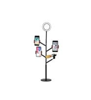 Yüksek Kaliteli Live Stream Işıklı Telefon Tutucu, Profesyonel Kullanım