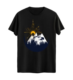 Dijital Baskılı Unisex Tshirt, Günlük Kullanıma Uygun Pamuklu Regular Tshirt