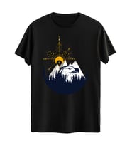 Dijital Baskılı Unisex Tshirt, Günlük Kullanıma Uygun Pamuklu Regular Tshirt (Siyah)