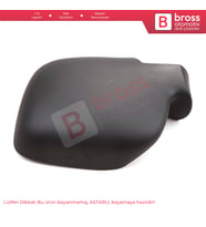 Renault Kangoo 2008-2013 için Sol Yan Dış Ayna Kapağı 7701068844
