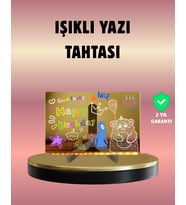 Usb Bağlantılı Led Akrilik Çizim Ve Not Tahtası