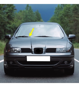 Seat Toledo 1999-2004 Ön Cam Sağ Silecek Kolu 1M1955410D (Siyah)