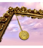 Kişiye Özel 925 Ayar Gümüş Gökyüzü Haritası Kolye (Gold)