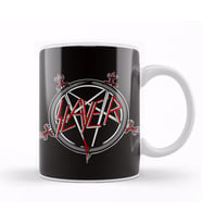 Slayer Pentagram Kupa Bardak Porselen