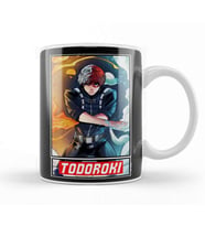 Todoroki Fanart Kupa Bardak Porselen