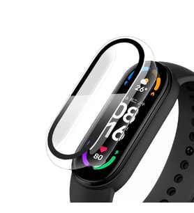 Xiaomi Mi Band 6 Uyumlu Ekran Ve Kasa Koruyucu Kılıf 360 Tam Koruma
