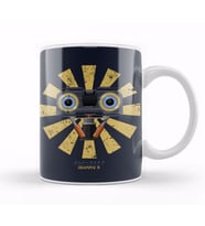 Johnny 5 Retro Japanese Short Circuit Kupa Bardak Porselen