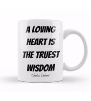 Charles Dickens Quotes Gift   Vintage Retro Rainbow Style Kupa Bardak Porselen
