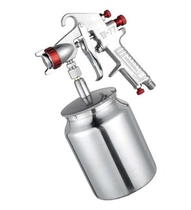 W-77g Havalı Alttan Depolu Boya Fıskiyesi Aparatı 1.8mm