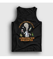 Presmono Unisex Siyah Advanced Drinker Roger Smith Dizi American Dad Atlet 299098tt
