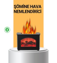 Northcity Sessiz Ultrasonik Nemlendirici 270ml - Aromaterapi Destekli USB Nemlendirici